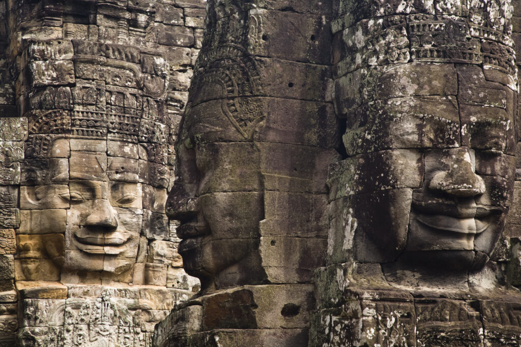 Cambodia, Angkor Thom, Bayon.