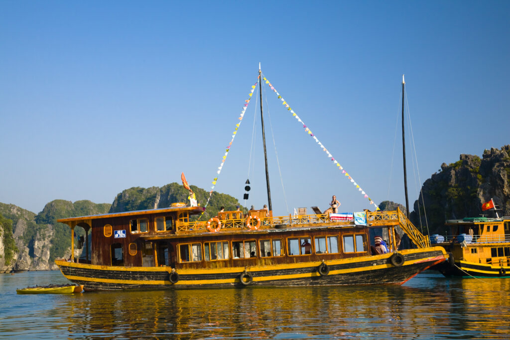 Vietnam, Northern Vietnam, Halong Bay.
