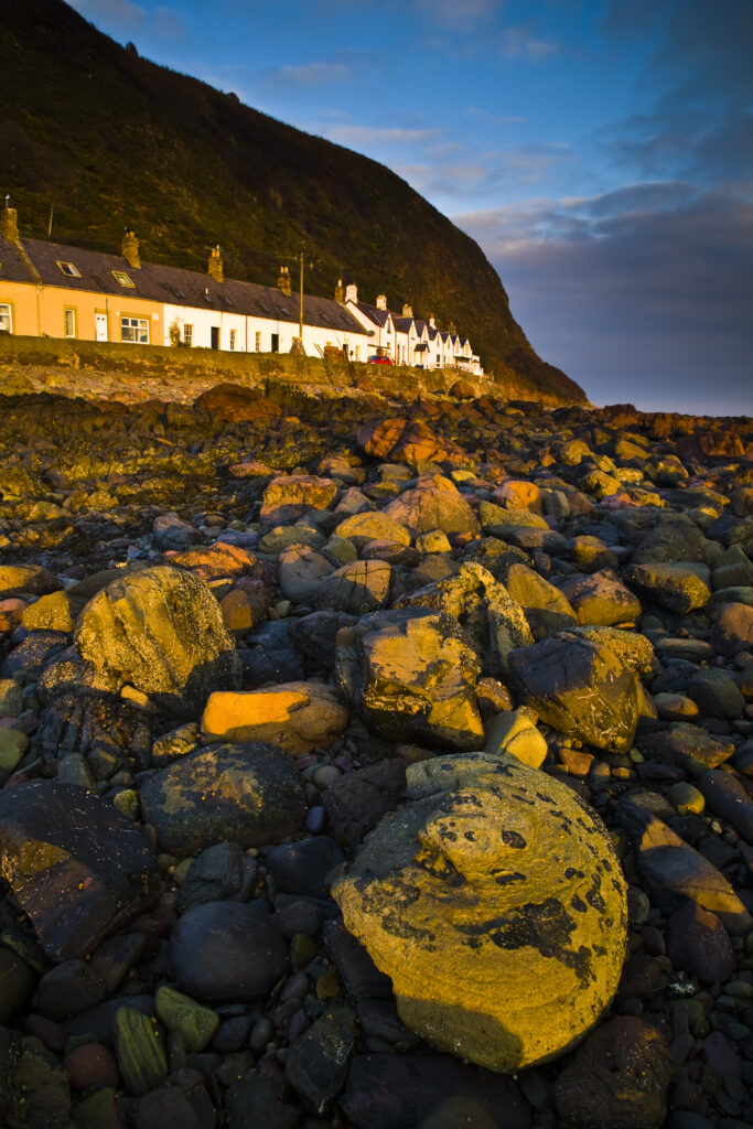Scotland, Scottish Borders, Burnmouth.