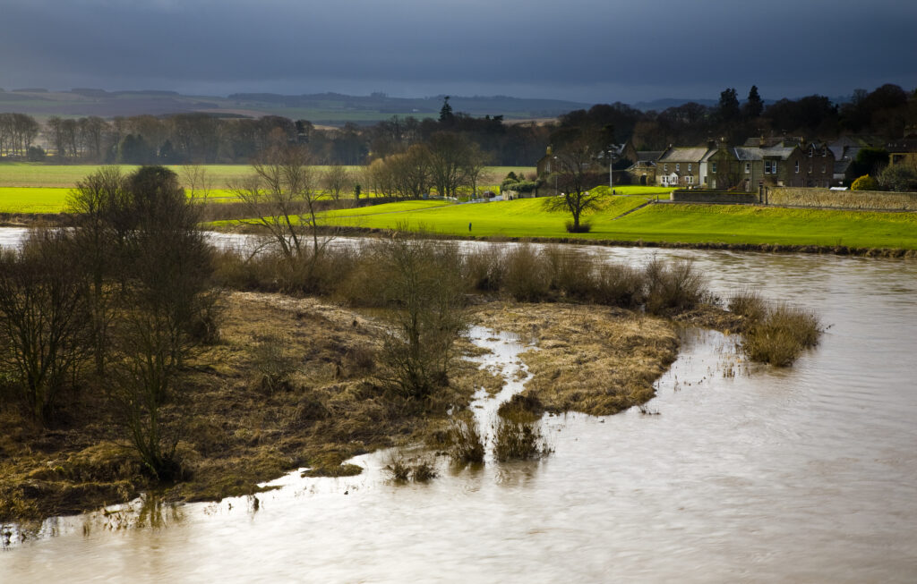 Scotland, Scottish Borders, Coldstream.