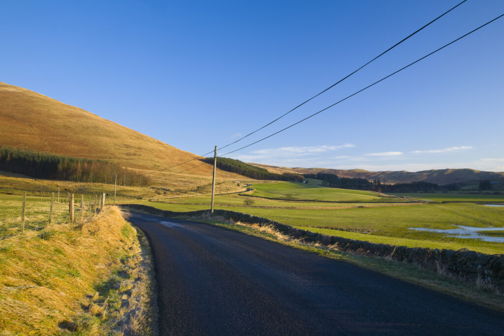 Scotland, Scottish Borders, Ettrick Valley.