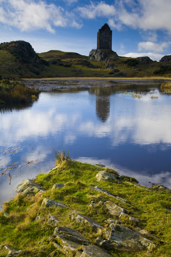 Scotland, Scottish Borders, Smailholm Tower.