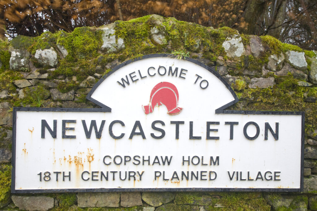 Scotland, Scottish Borders, Newcastleton.