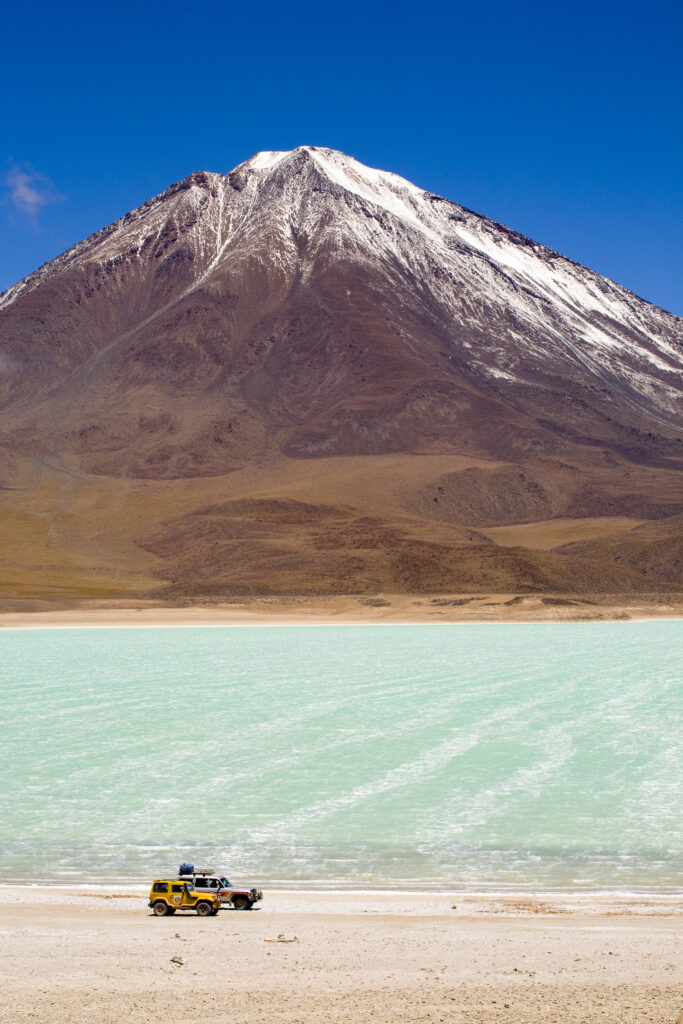 Bolivia, Southern Altiplano, Laguna Verde.