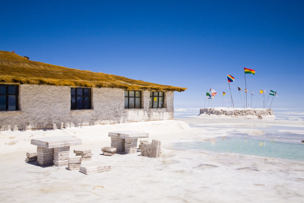 Bolivia, Southern Altiplano, Salar de Uyuni.