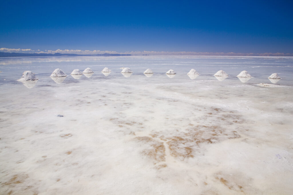 Bolivia, Southern Altiplano, Salar de Uyuni.