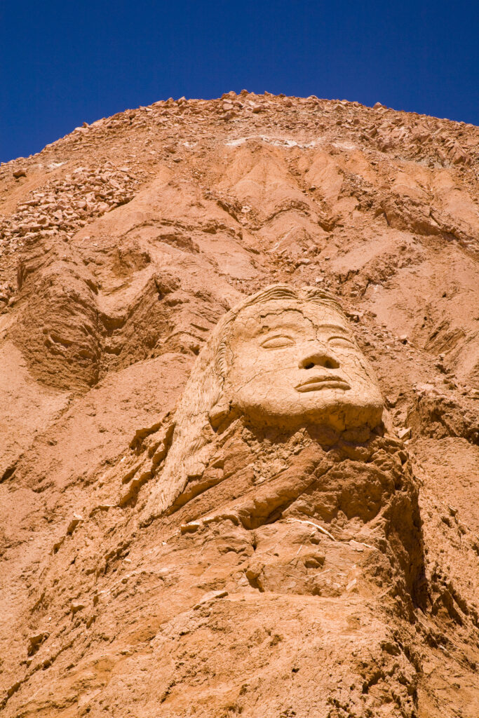 Chile, Atacama Desert, Plaza Quitor.