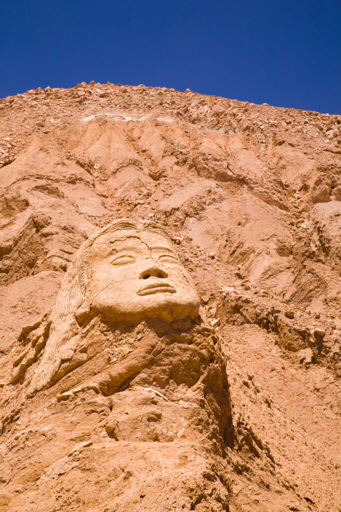 Chile, Atacama Desert, Plaza Quitor.
