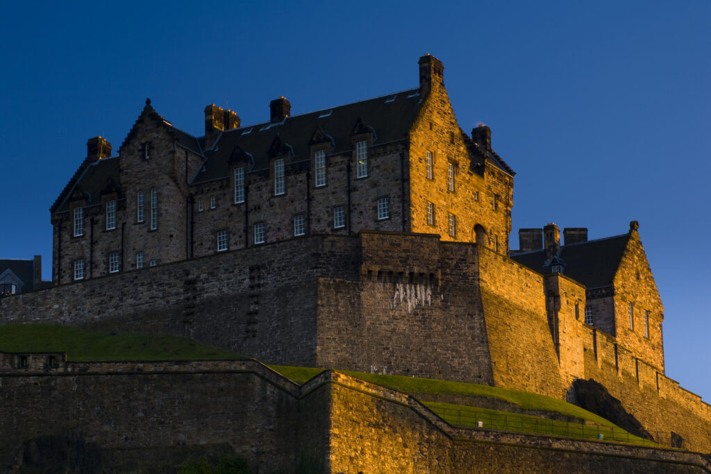 Scotland, Edinburgh, Edinburgh Castle.