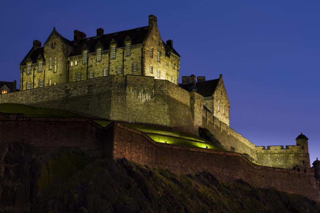 Scotland, Edinburgh, Edinburgh Castle.