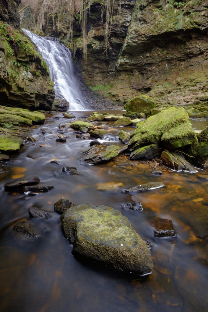 England, Northumberland, Hareshaw Linn.
