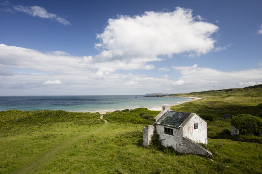 Northern Ireland, Country Antrim, White Park Bay.