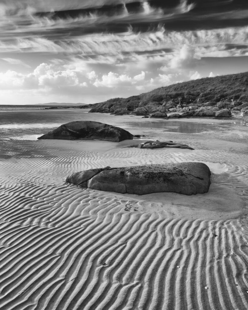 Scotland, The Isle of Harris, Lusketyre Bay.