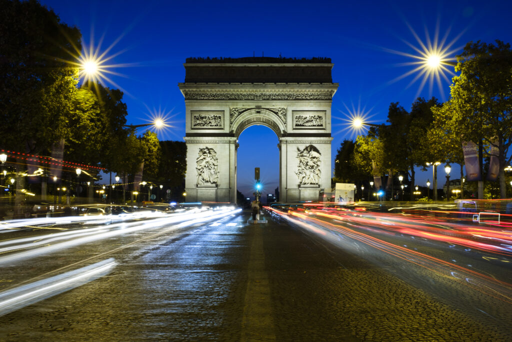 France, Paris, Arc de Triomphe.