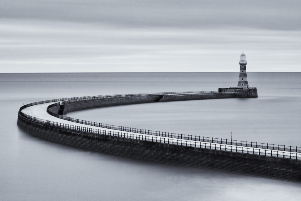England, Tyne and Wear, Roker Pier.