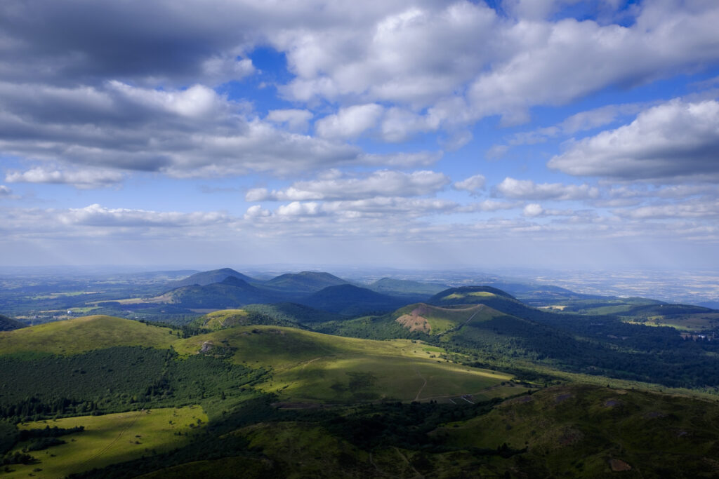 France, Auvergne, Regional Nature Park of the Volcanoes of Auver