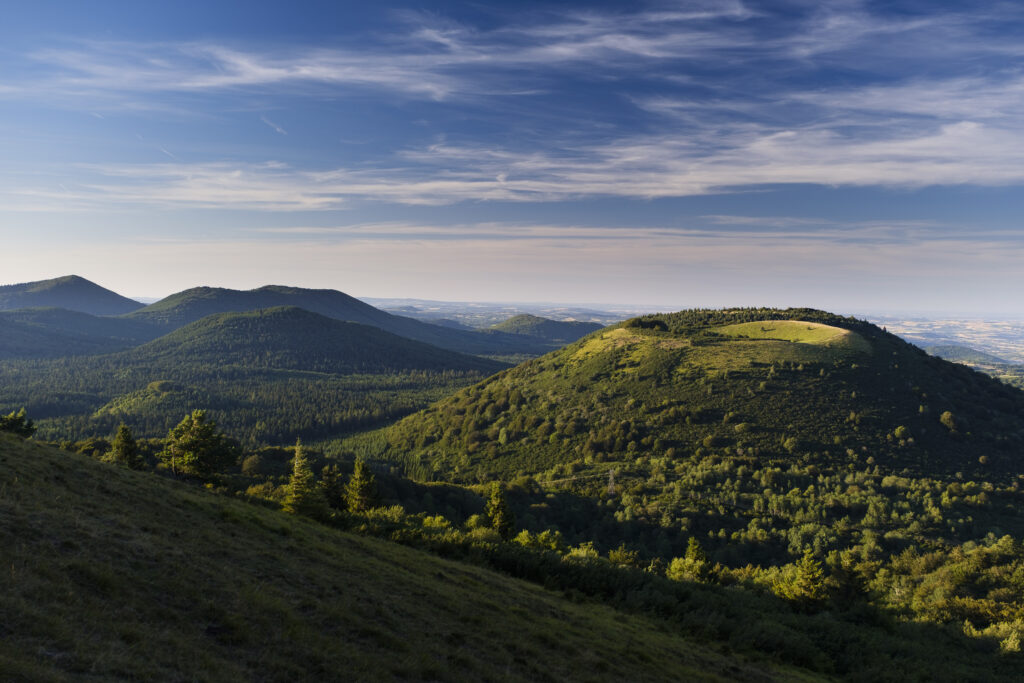 France, Auvergne, Regional Nature Park of the Volcanoes of Auver