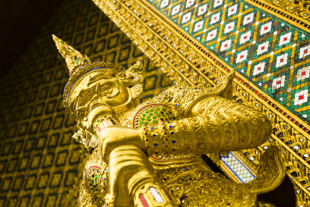 Thailand, Bangkok, The Grand Palace.