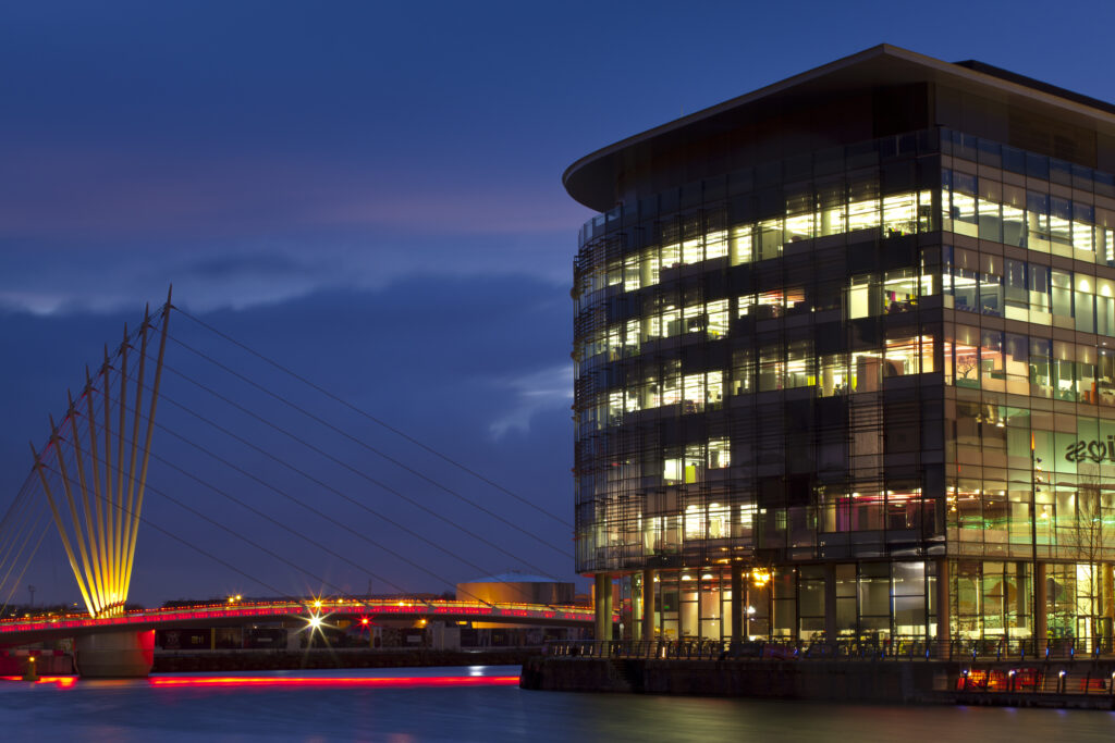 England, Greater Manchester, Salford Quays.