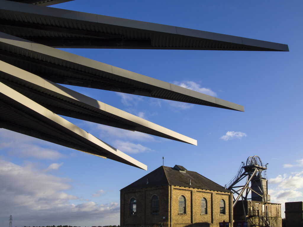England, Northumberland, Woodhorn Colliery Mining Museum.
