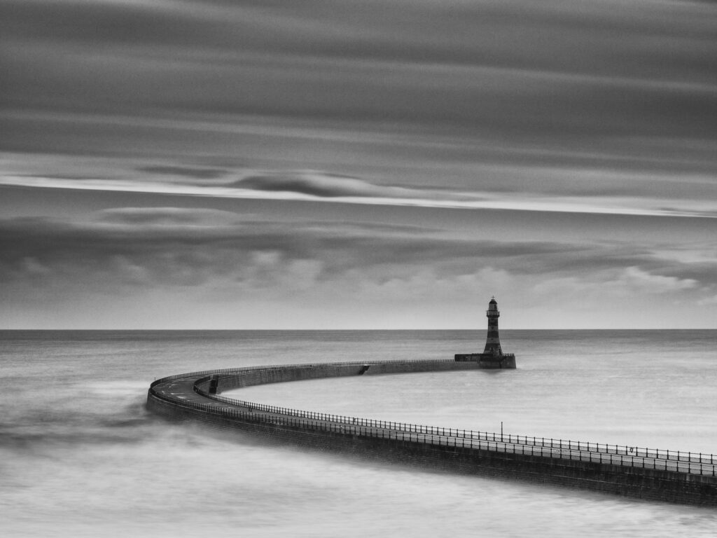 England, Tyne and Wear, Roker Pier.