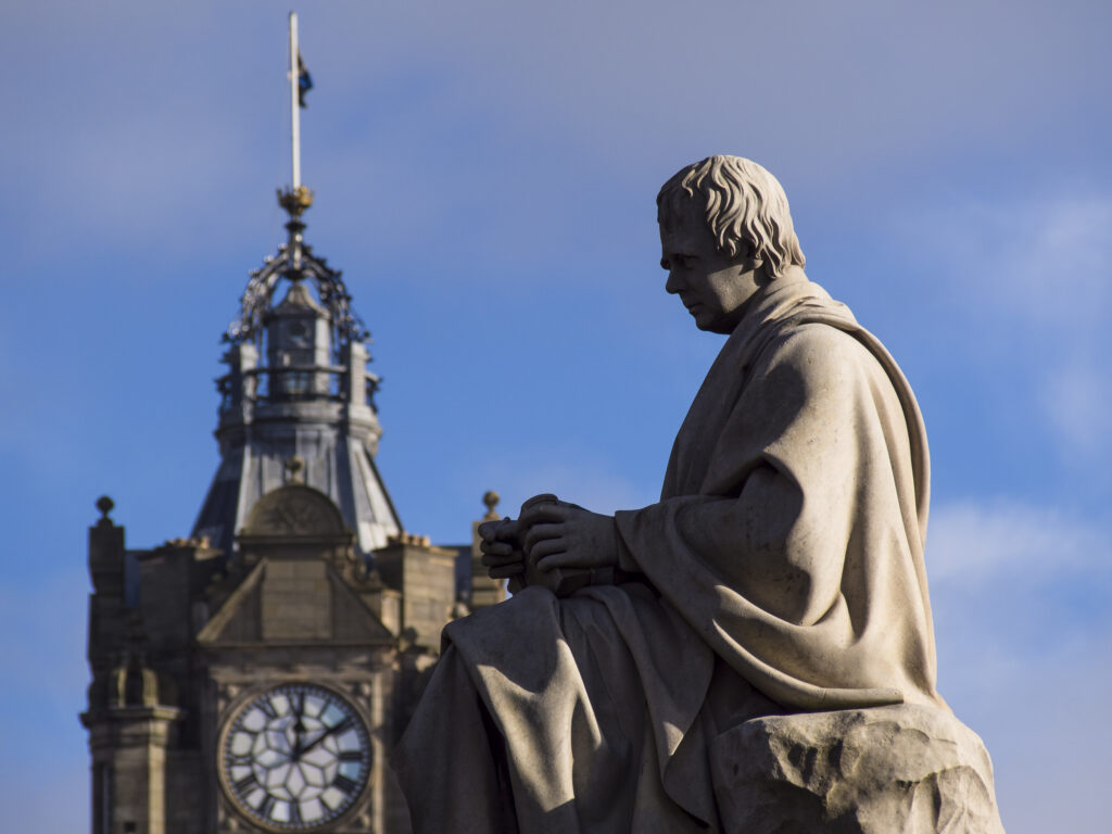 Scotland, Edinburgh, Princes Street Gradens.