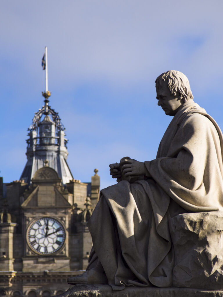 Scotland, Edinburgh, Princes Street Gradens.
