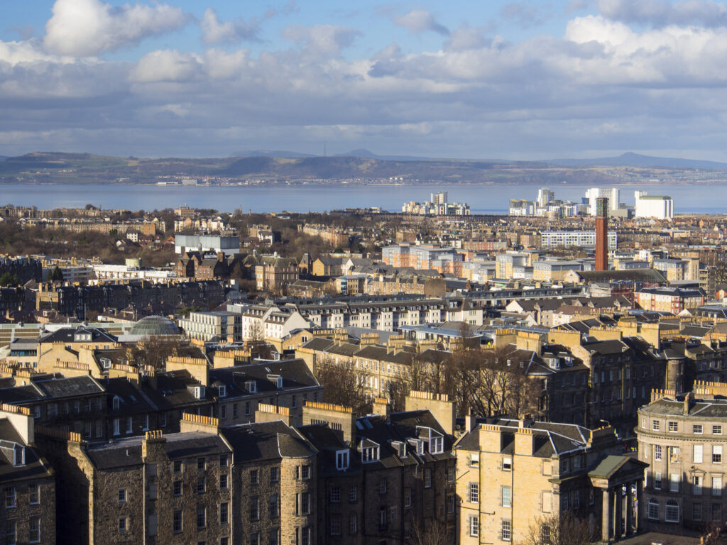 Scotland, Edinburgh, Calton Hill.