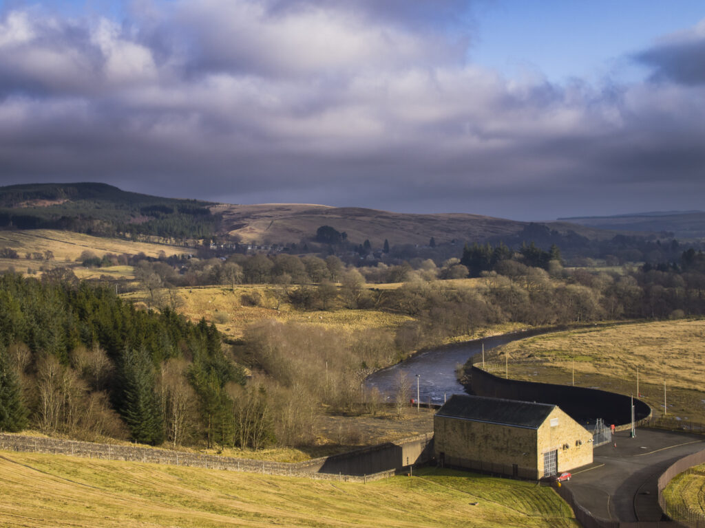 England, Northumberland, Kielder Water & Forest Park.