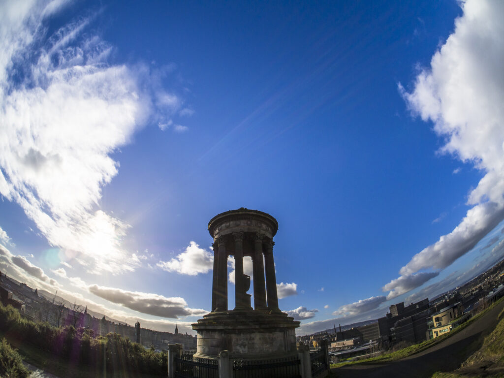 Scotland, Edinburgh, Calton Hill.