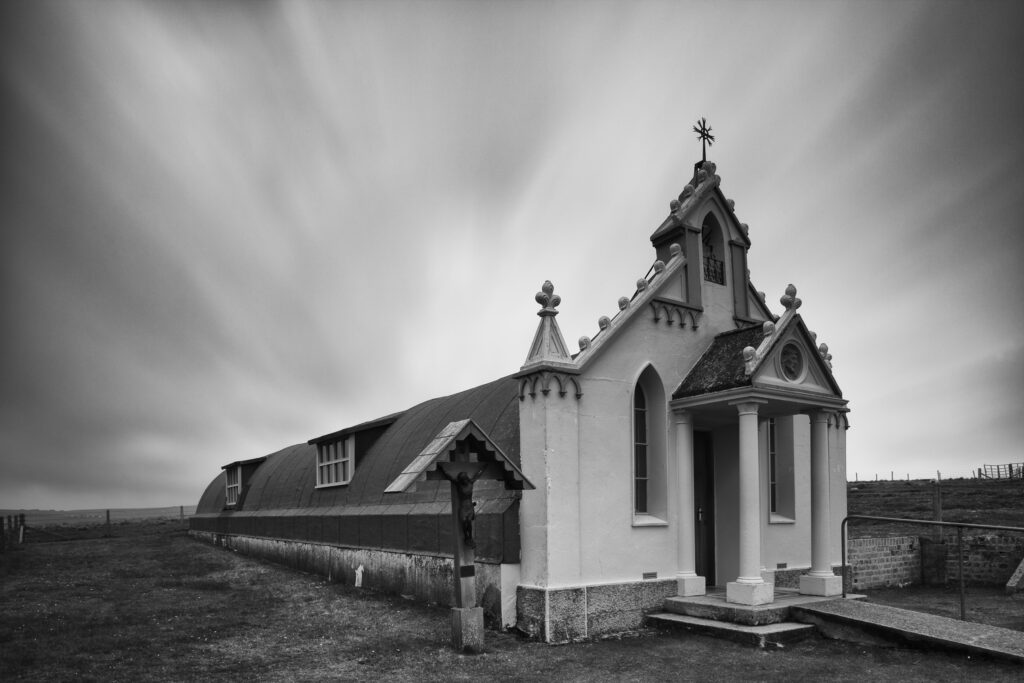 Scotland, Orkney Islands, Italian Chapel.