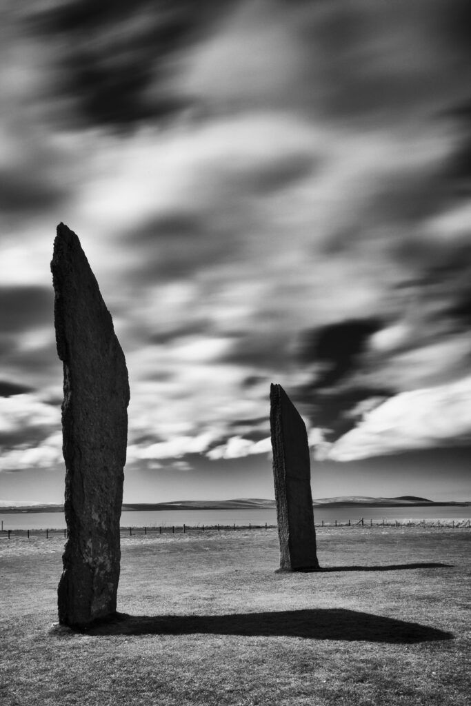 Scotland, Orkney Islands, Standing Stones of Stenness.