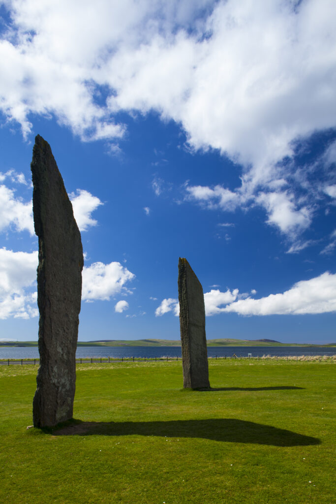 Scotland, Orkney Islands, Standing Stones of Stenness.