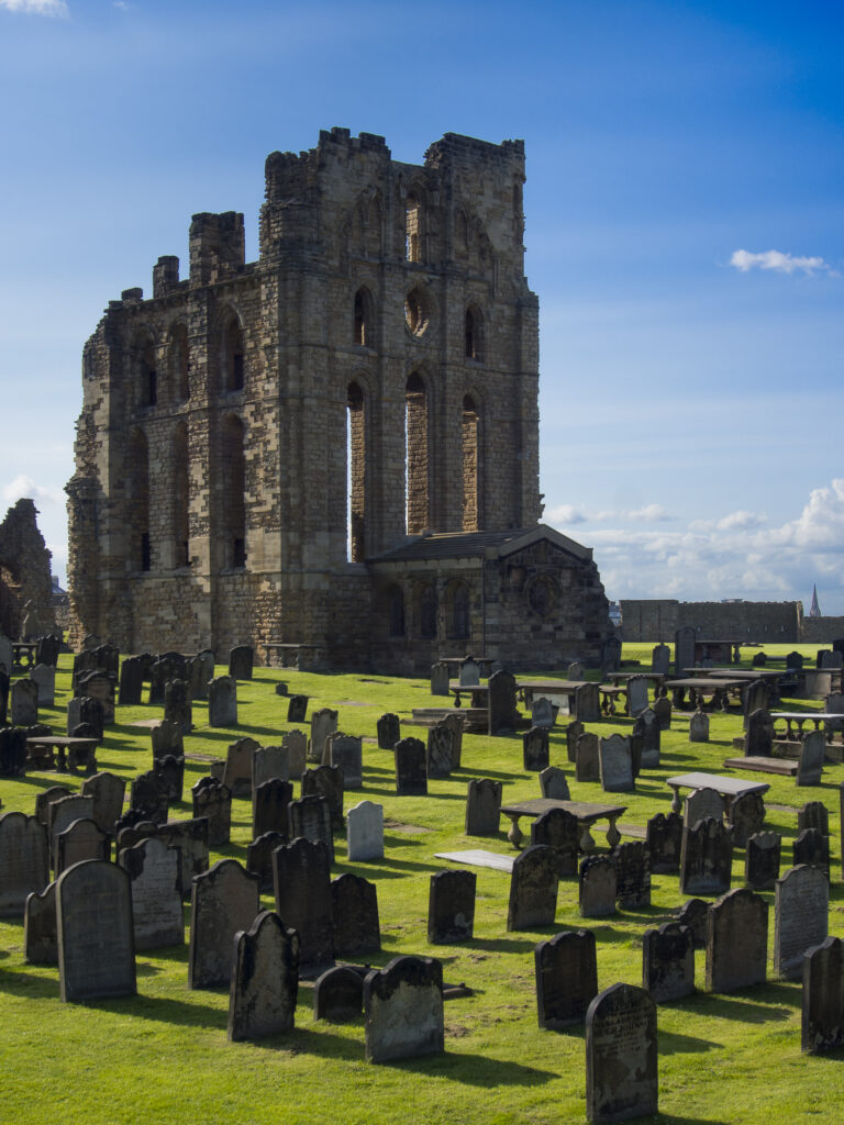 England, Tyne and Wear, Tynemouth Castle and Priory.