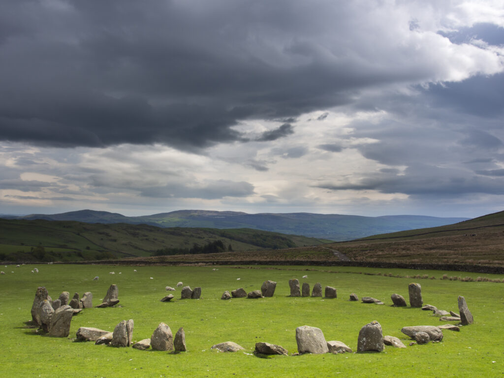 England, Cumbria, Swinside Stone Circle.