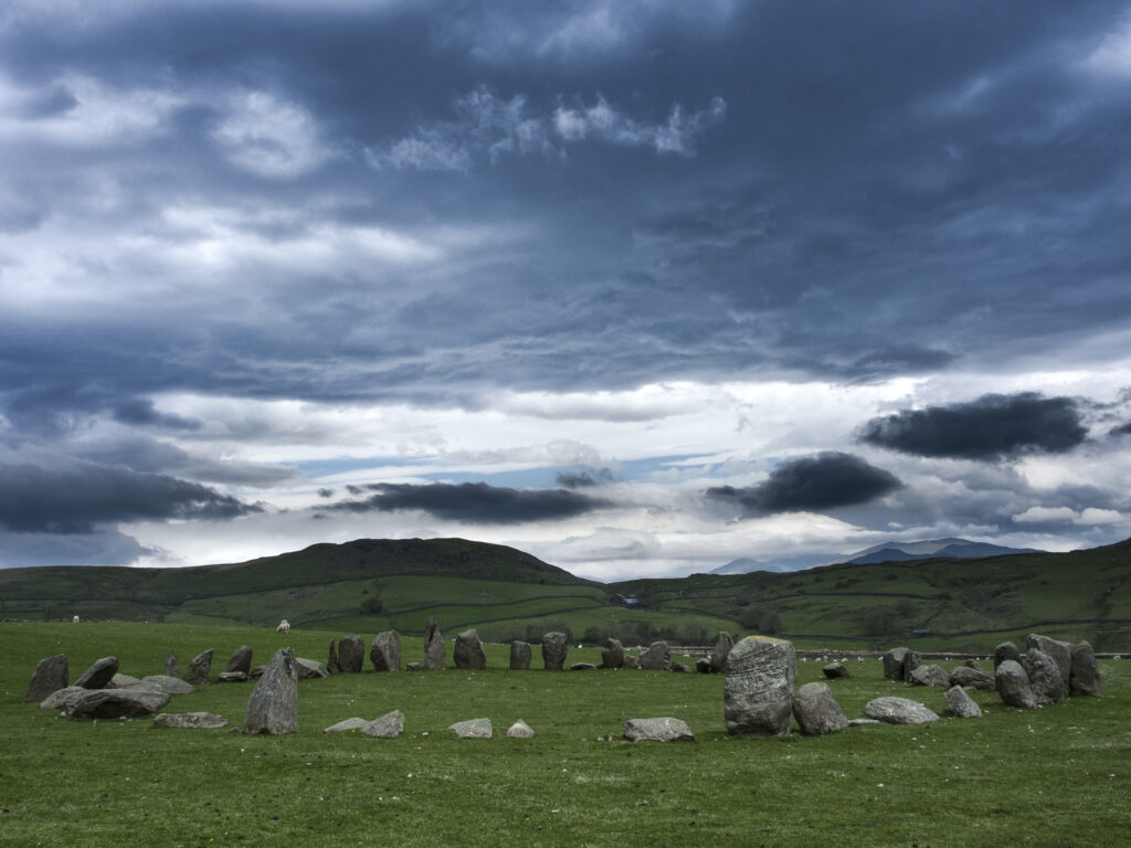 England, Cumbria, Swinside Stone Circle.