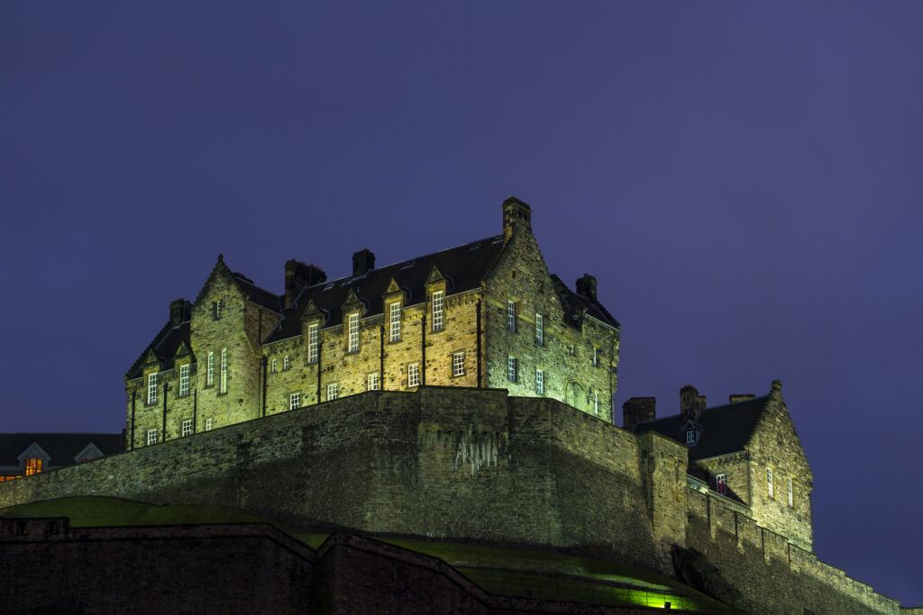 Scotland, Edinburgh, Edinburgh Castle.