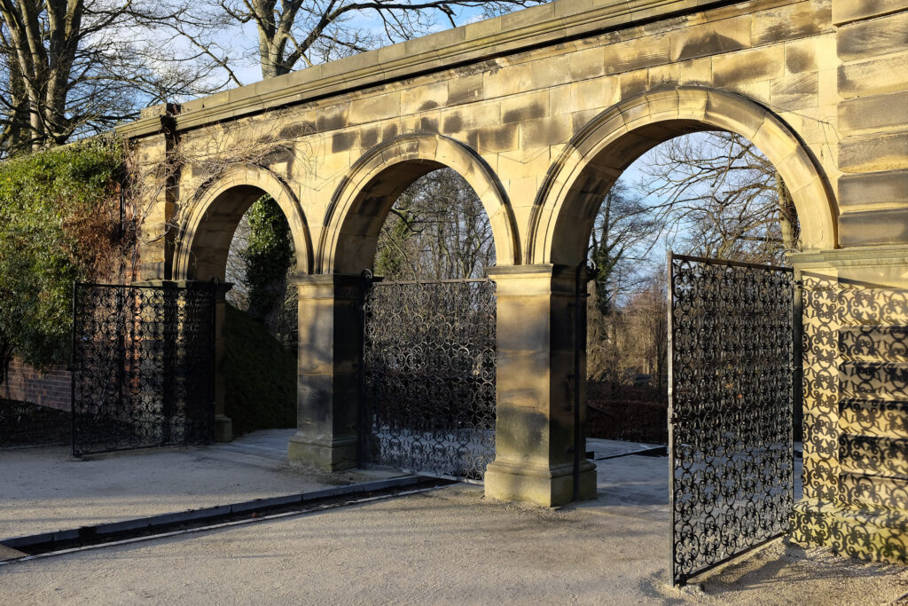 England, Northumberland, Alnwick Gardens.
