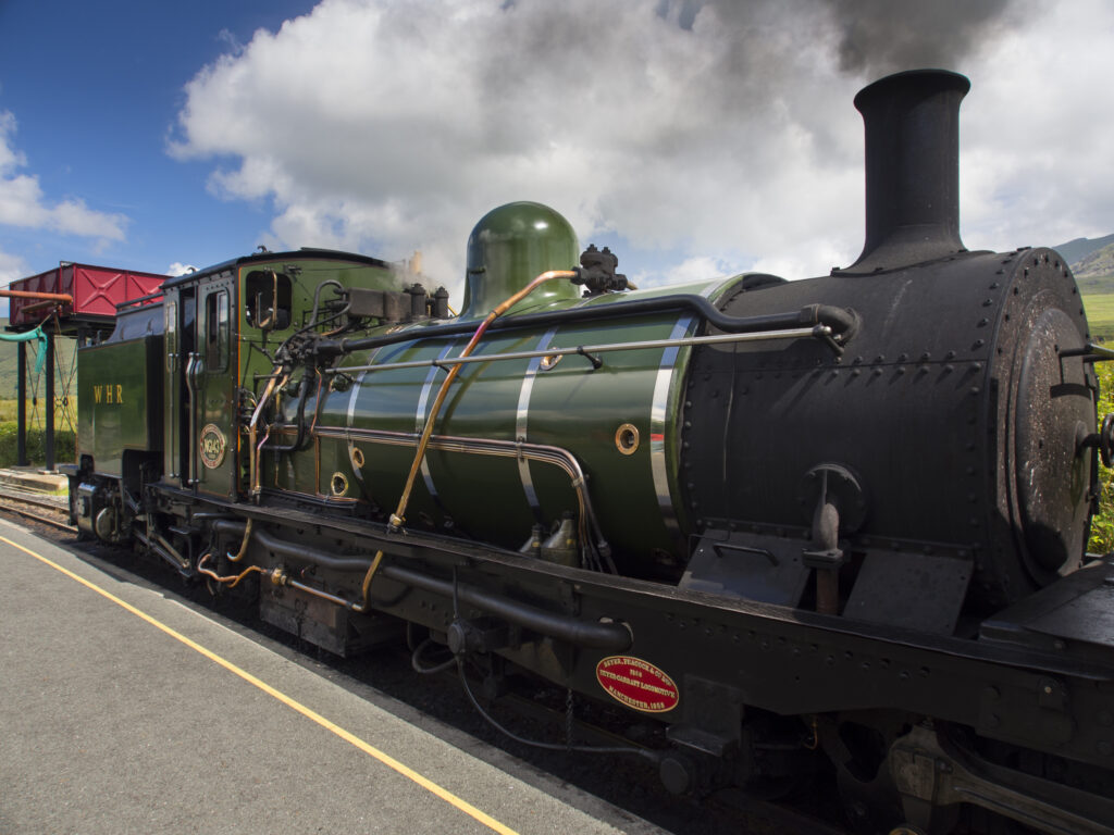 Wales, Gwynedd, Ffestiniog & Welsh Highland Railway.