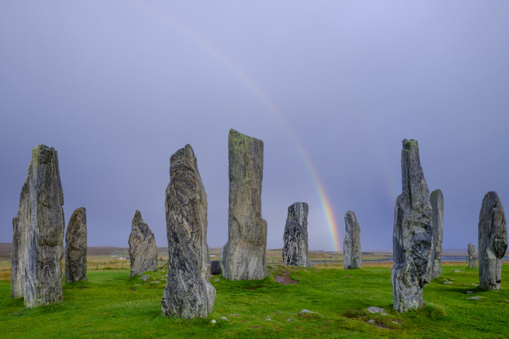 Scotland, The Isle of Lewis, Callanish Stone Circle.