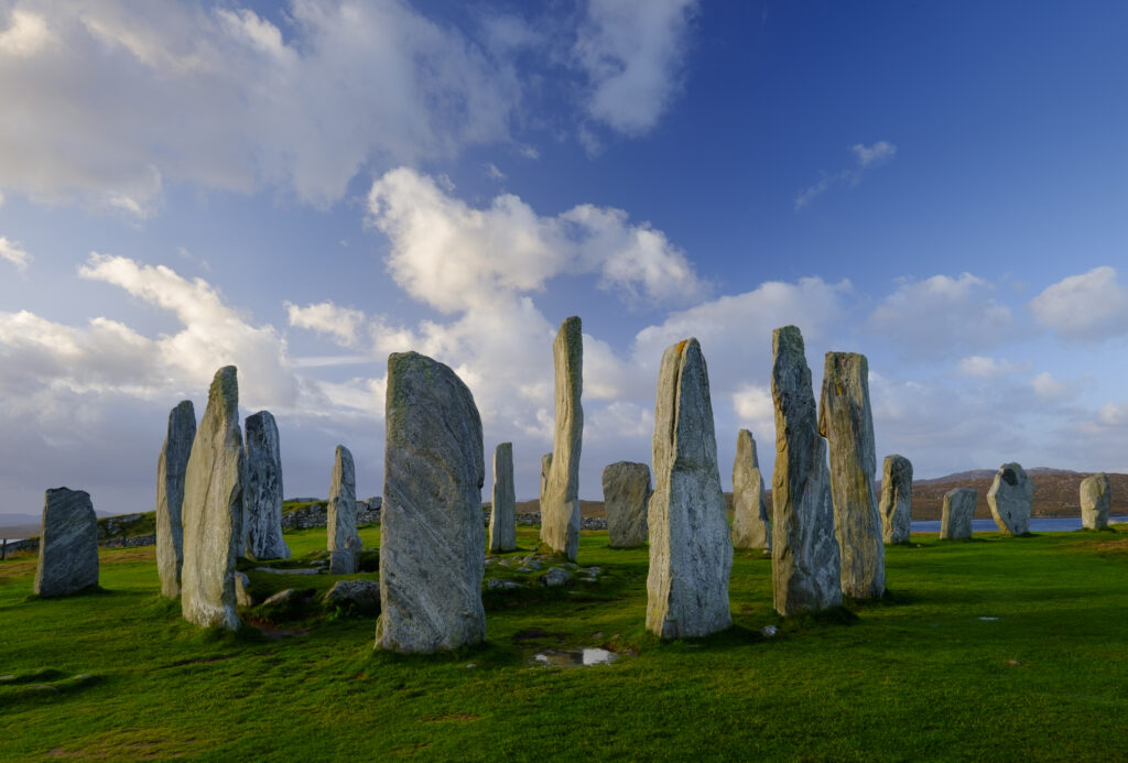 Scotland, The Isle of Lewis, Callanish Stone Circle.