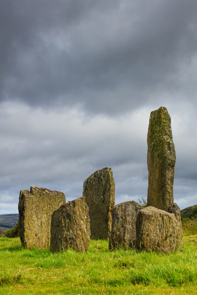 Republic of Ireland, County Cork, Kealkil Stone Circle.