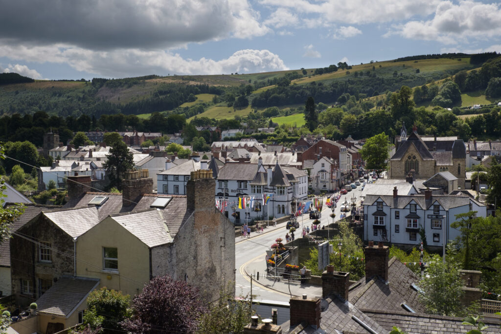 Wales, Denbighshire, Llangollen.