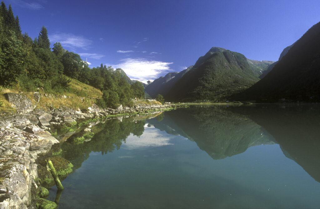 NORWAY, Sogn Og Fjordane, Fjaerland.