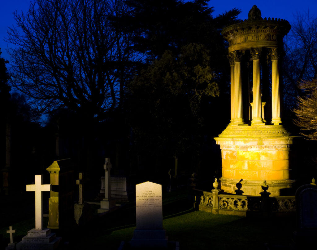 Scotland, Edinburgh, Dean Cemetery.
