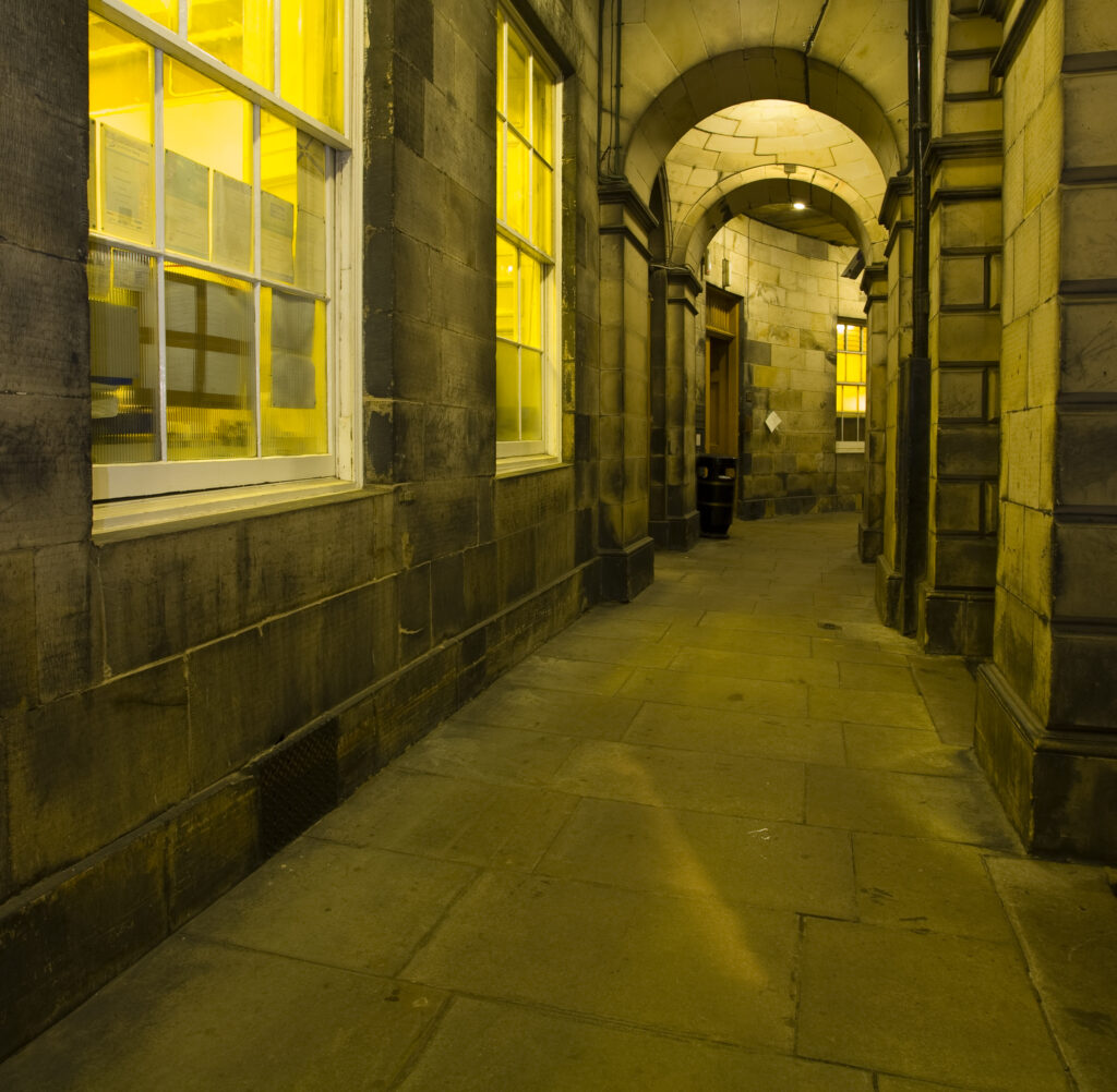 Scotland, Edinburgh, Parliament Square.