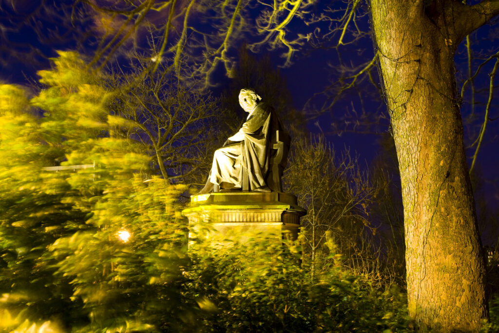 Scotland, Edinburgh, West Princes Street Gardens.