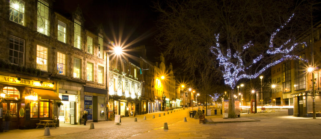 Scotland, Edinburgh, Grassmarket.