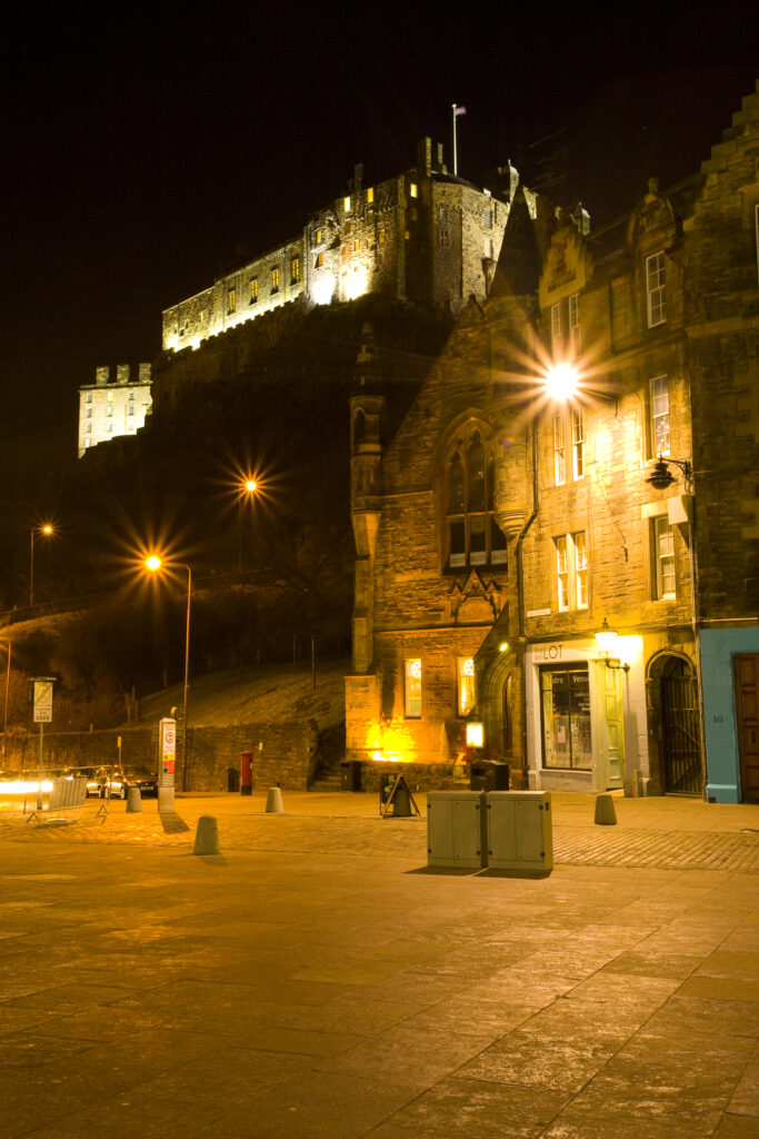 Scotland, Edinburgh, Grassmarket.
