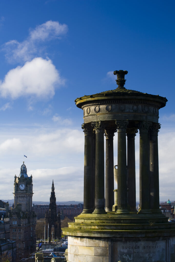 Scotland, Edinburgh, Calton Hill.